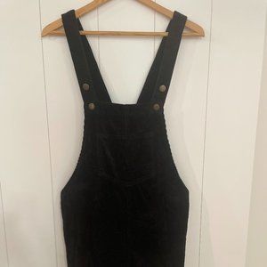 Overall dress black L